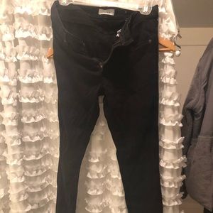 Skinny black pants. Loft